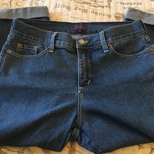 Not Your Daughters  Capri Jeans NYDJ Size 10